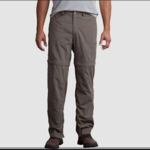 Exoffocio Bugs Away Insect Shield Convertible Pants sz34  BinV